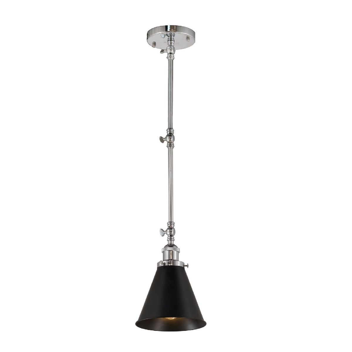

Подвесной светильник Lumina Deco Rubi LDP B007 CHR+BK, Rubi