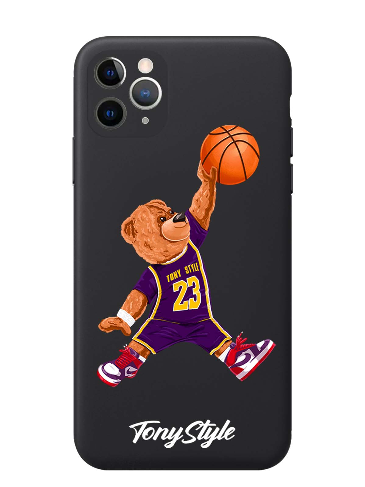 

Чехол Tony Style iPhone 11 Pro Max Tony Style баскетболист с мячом, Фиолетовый;коричневый;желтый;оранжевый, iPhone 11 Pro Max Tony Style Джордан Jordan