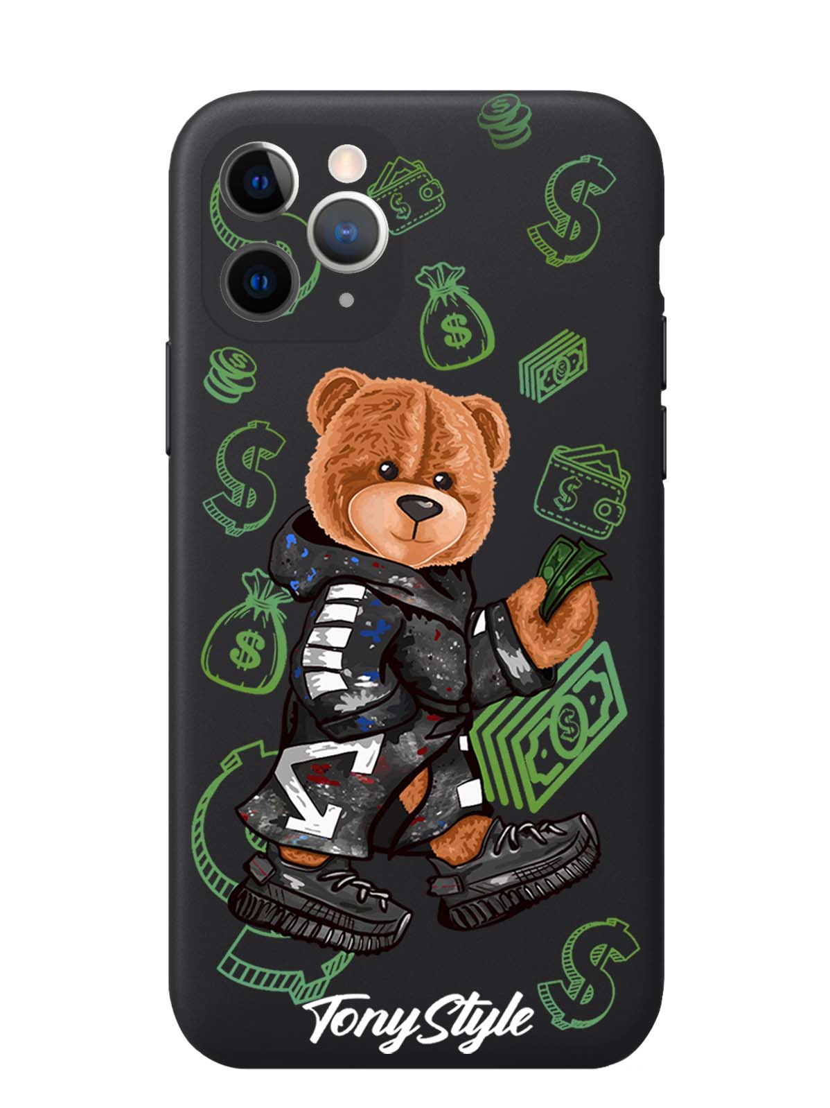 

Чехол Tony Style iPhone 11 Pro Tony Style Деньги, Коричневый;черный;зеленый, iPhone 11 Pro Tony Style Деньги