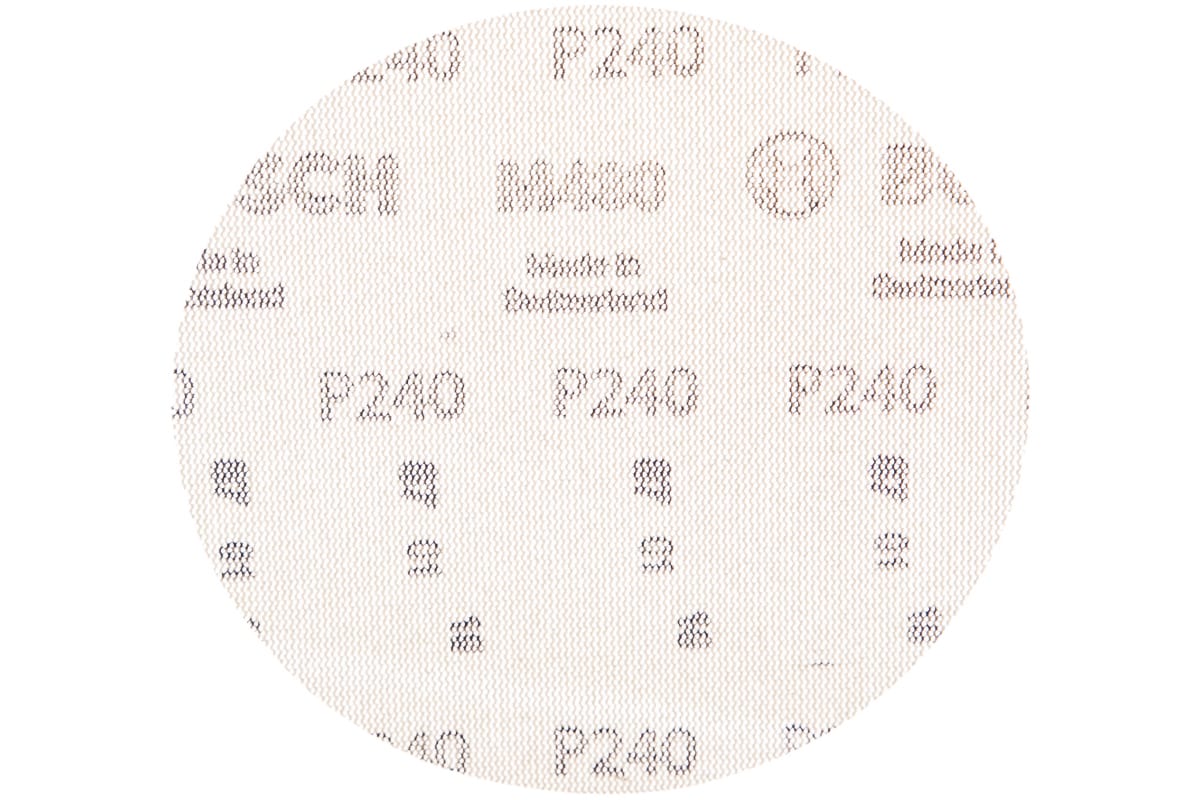 Bosch Шлиф.круг на сетчатой основе,125мм,G240 5штуп 2608621150 1шт