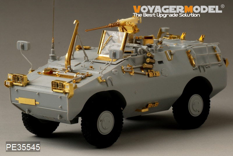 

Фототравление Voyager Model 1/35 для Modern Italian amry PUMA 4X4 Armored Vehicle PE35545, Однотонный