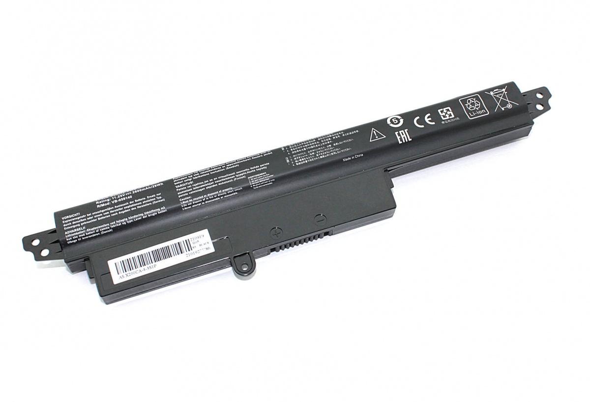

Аккумуляторная батарея A31N1302, A3INI302, A31LM2H для Asus VivoBook X200CA, X200LA, X200M
