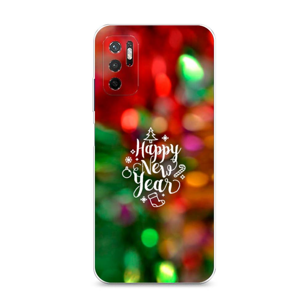 

Чехол на Xiaomi Redmi Note 11SE "Новый Год на елке", Зеленый;красный;желтый, 315950-5
