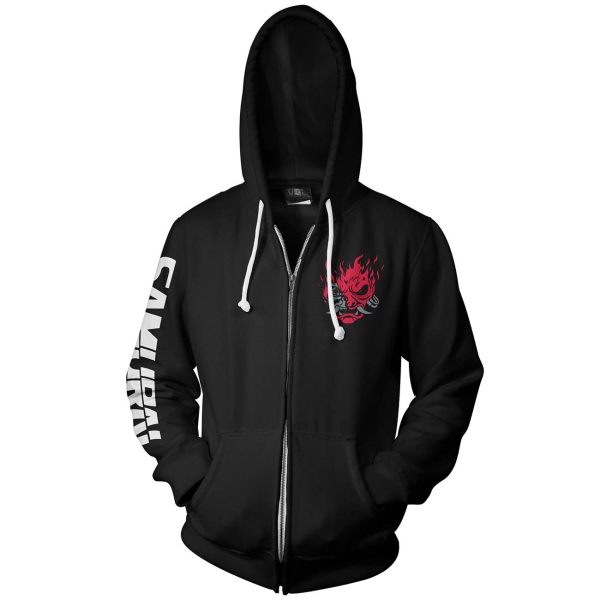 фото Толстовка cyberpunk 2077 biggest fan zip-up hoodie - m (85902)