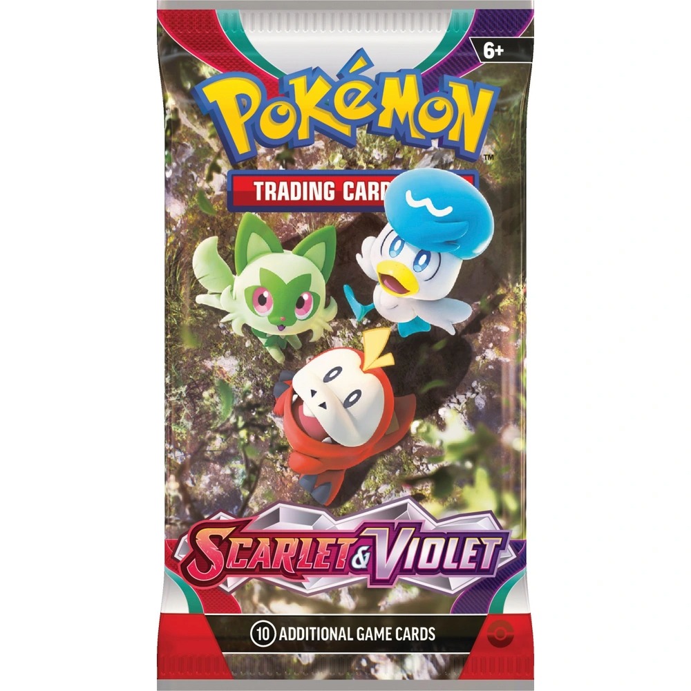 фото Дополнение для настольной игры pokemon кки: бустер издания scarlet & violet nintendo