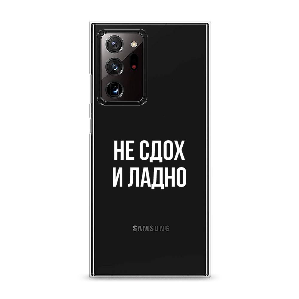 

Чехол Awog на Samsung Galaxy Note 20 Ultra / Самсунг Note 20 Ultra "Не сдох и ладно", Разноцветный, 2101050-6