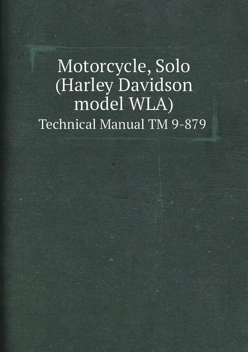 

Motorcycle, Solo (Harley Davidson model WLA)
