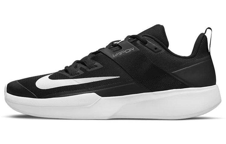 

Кроссовки унисекс Nike Court Vapor Lite черные 42.5 EU, Черный, Court Vapor Lite