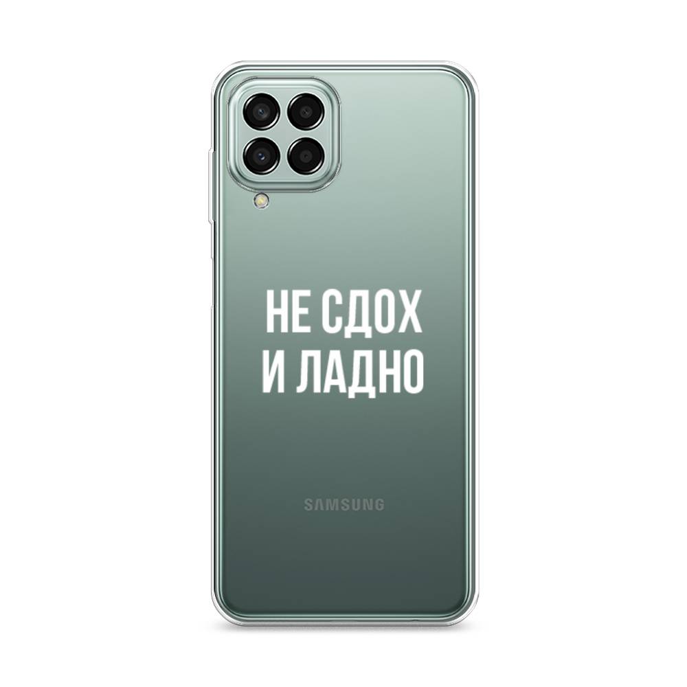 фото Силиконовый чехол "не сдох и ладно" на samsung galaxy m33 awog