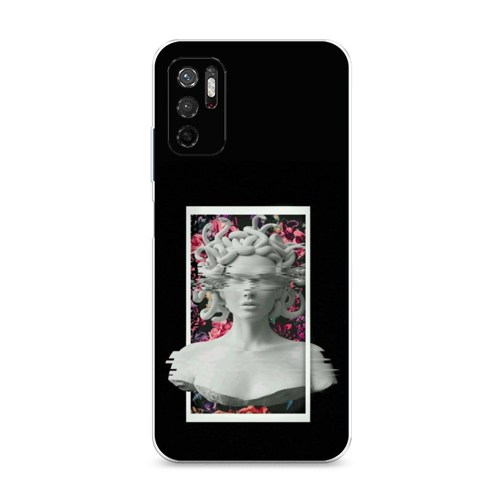 

Чехол на Xiaomi Redmi Note 11SE "Web Punk Медуза Горгона", Черный;серый, 315950-6