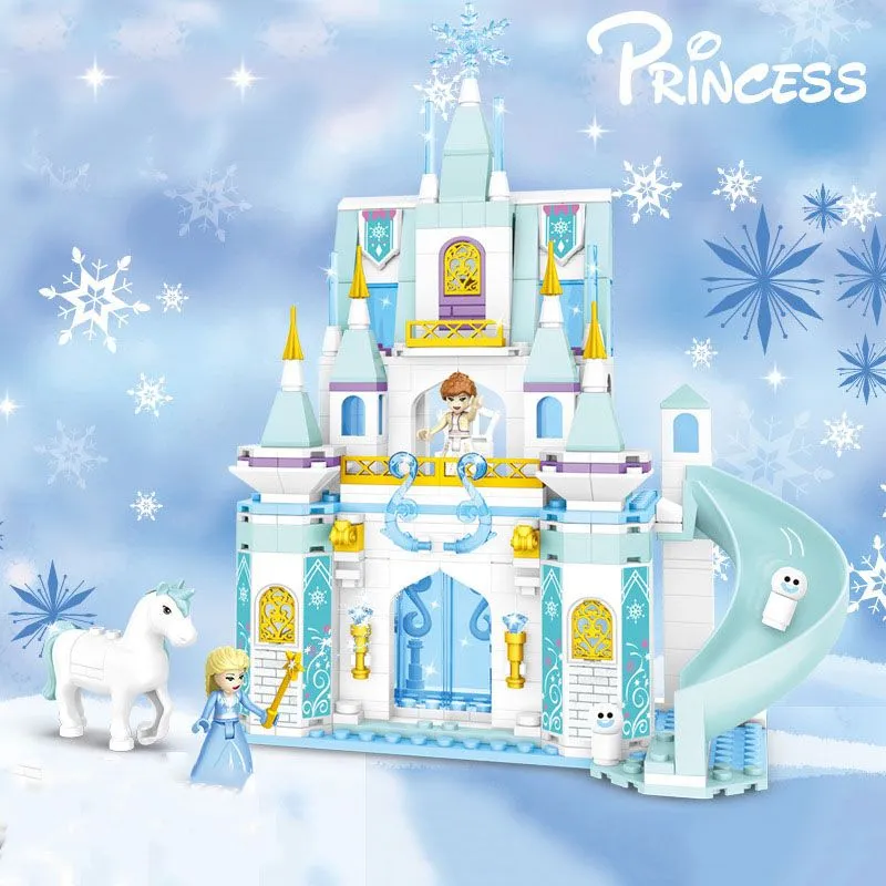 Конструктор CHAOBAO Princess Зимний замок, 368 дет hk industries игровой набор пистолет и станция с двумя круглыми башнями