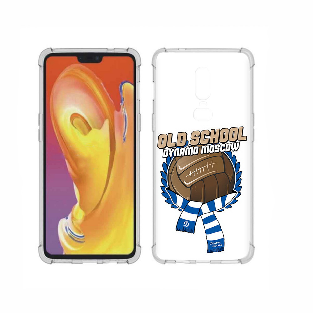 

Чехол MyPads Tocco для OnePlus 6 ФК Динамо олд скул, Прозрачный, Tocco