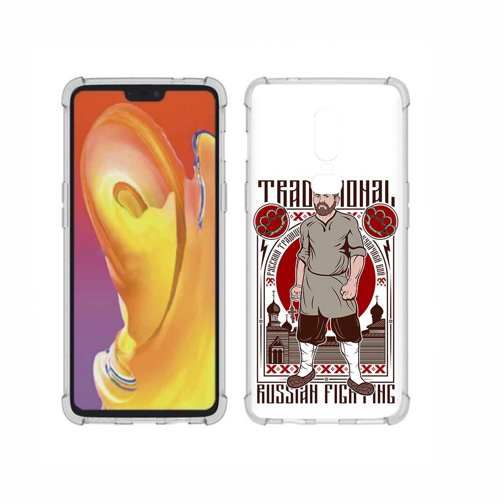 

Чехол MyPads Tocco для OnePlus 6 Традициональный мужчина, Прозрачный, Tocco
