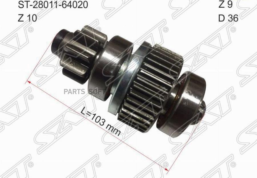 

Бендикс Toyota Avensis Verso/Rav4/Town/Estim 01-05 1cdftv/1-3c# Sat арт. ST-28011-64020