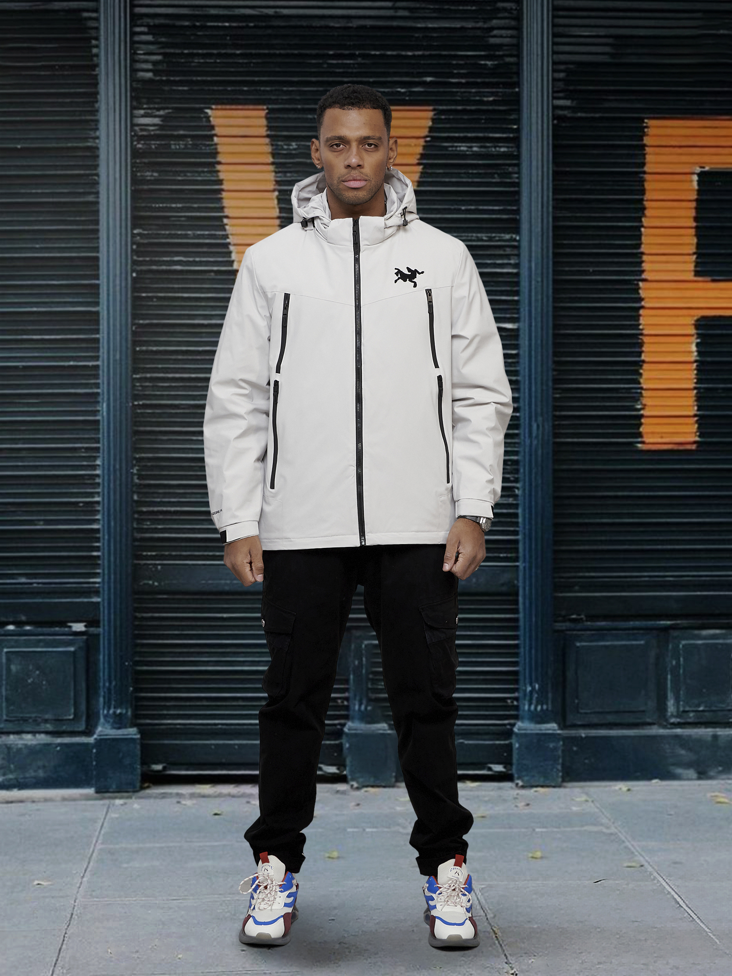 

Куртка мужская NoBrand OI-803 серая XXL, Серый, OI-803