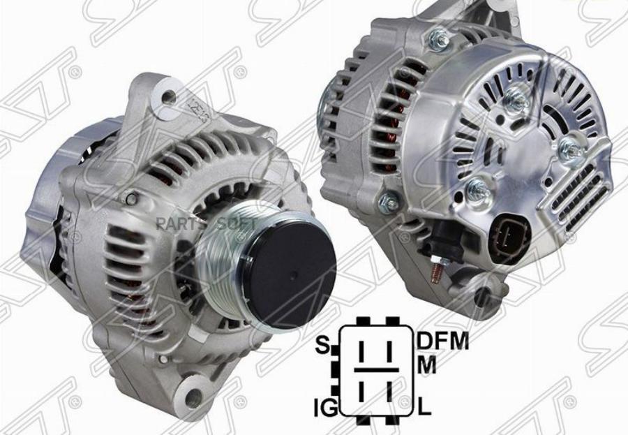

Генератор Toyota Land Cruiser Prado Kdj9#/Hilux Surf Kdn18# 1kd Sat арт. ST-27060-30010