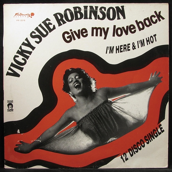 

LP Vicki Sue Robinson - Give My Love Back (maxi) Friends (232901)