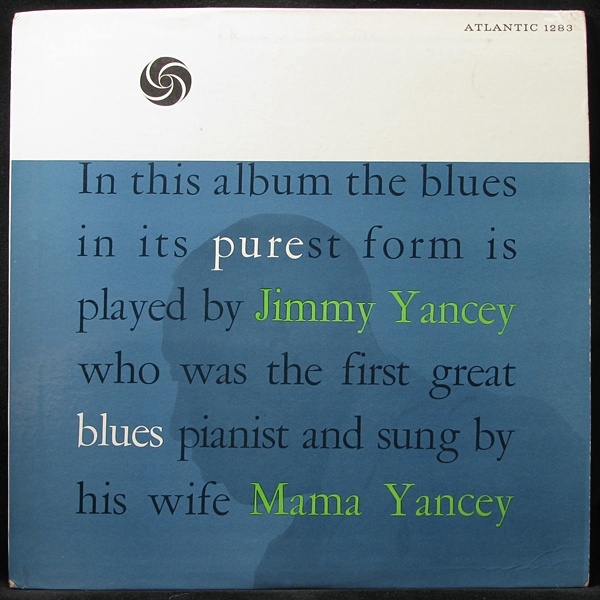 

LP Jimmy Yancey & Mama Yancey - Pure Blues (mono) Atlantic (231842)