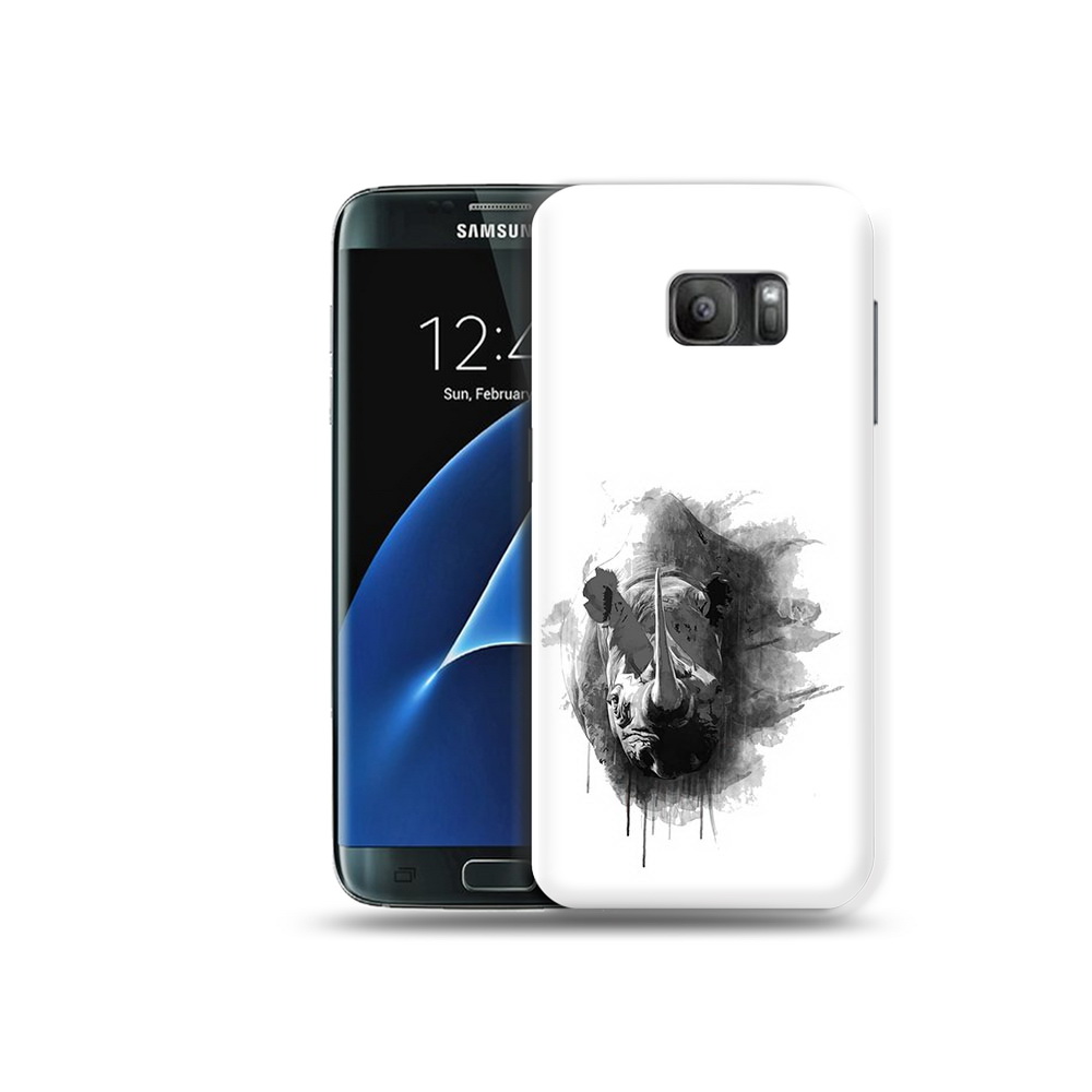 

Чехол MyPads Tocco для Samsung Galaxy S7 носорог, Прозрачный, Tocco