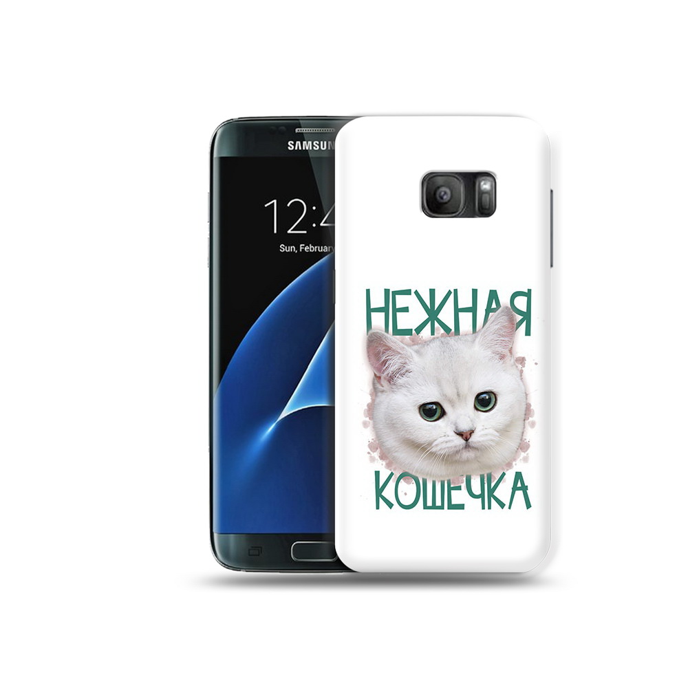 Чехол MyPads Tocco для Samsung Galaxy S7 нежная кошечка