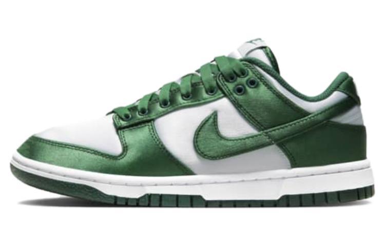 

Кеды унисекс Nike Dunk Low Team Green and White белые 38 EU, Белый, Dunk Low Team Green and White