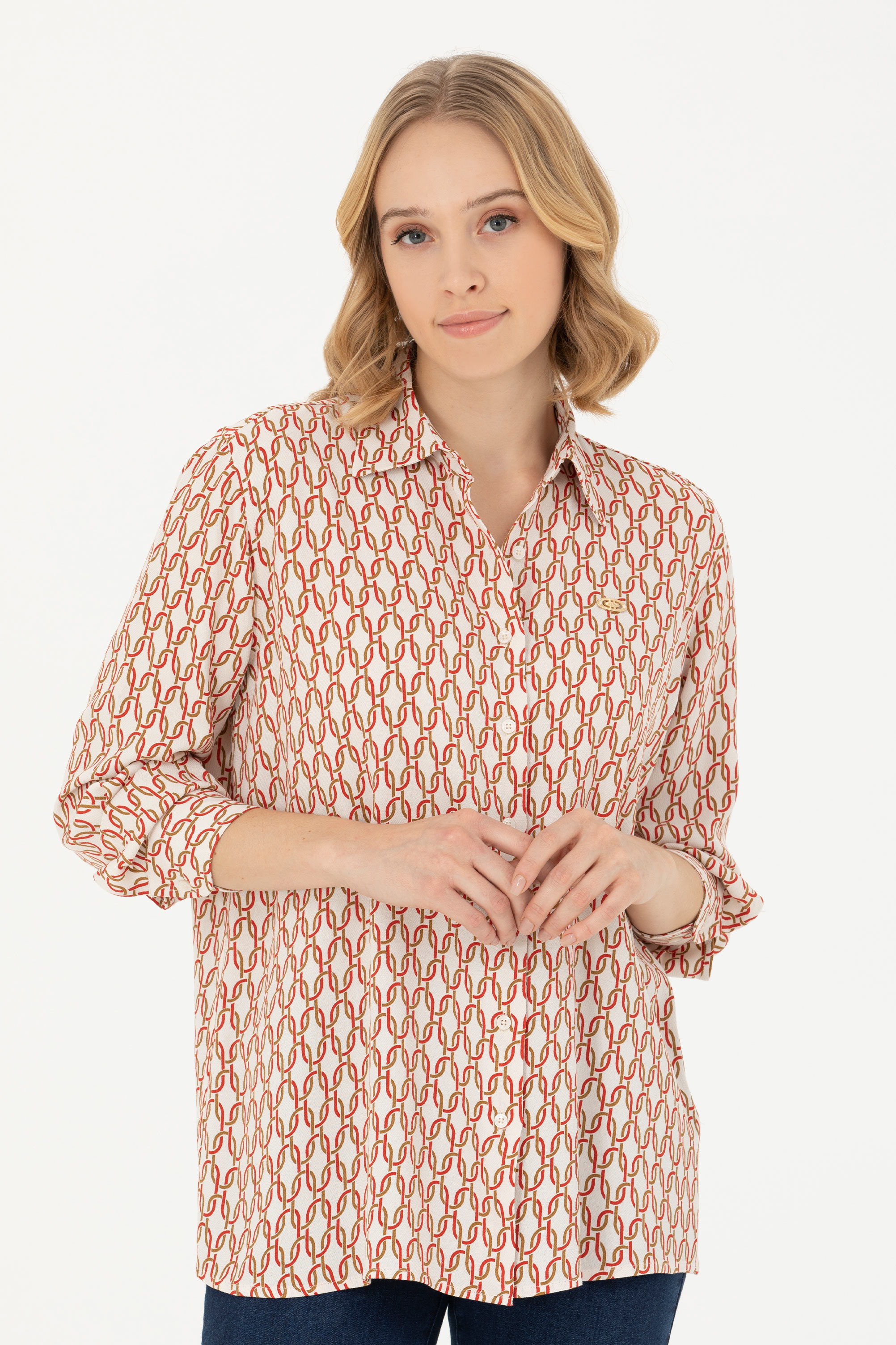 

Блуза женская U.S. POLO Assn. G082SZ0040TAROSAG белая 42, Белый, G082SZ0040TAROSAG