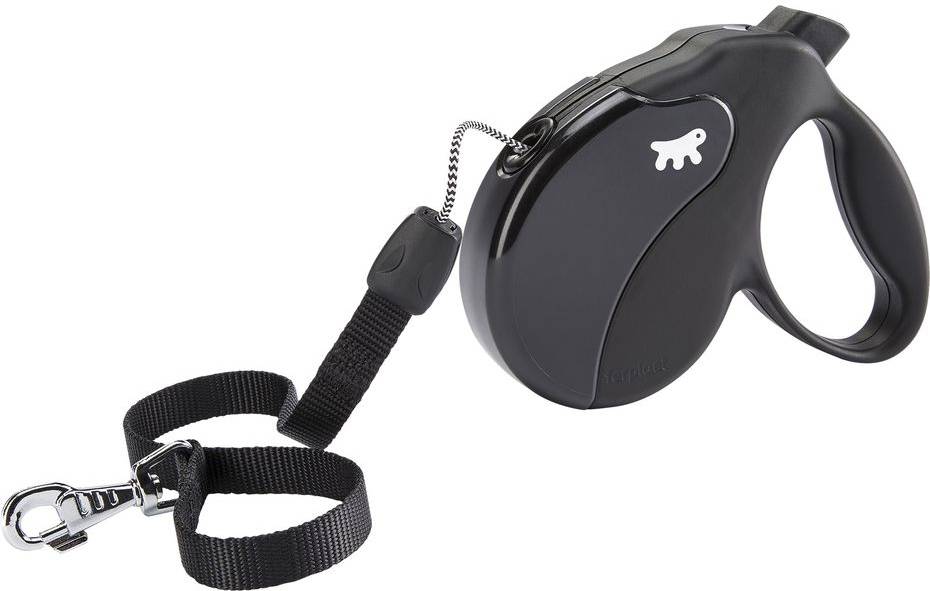 

Поводок-рулетка Ferplast Amigo Cord Medium, 500см черный, Amigo