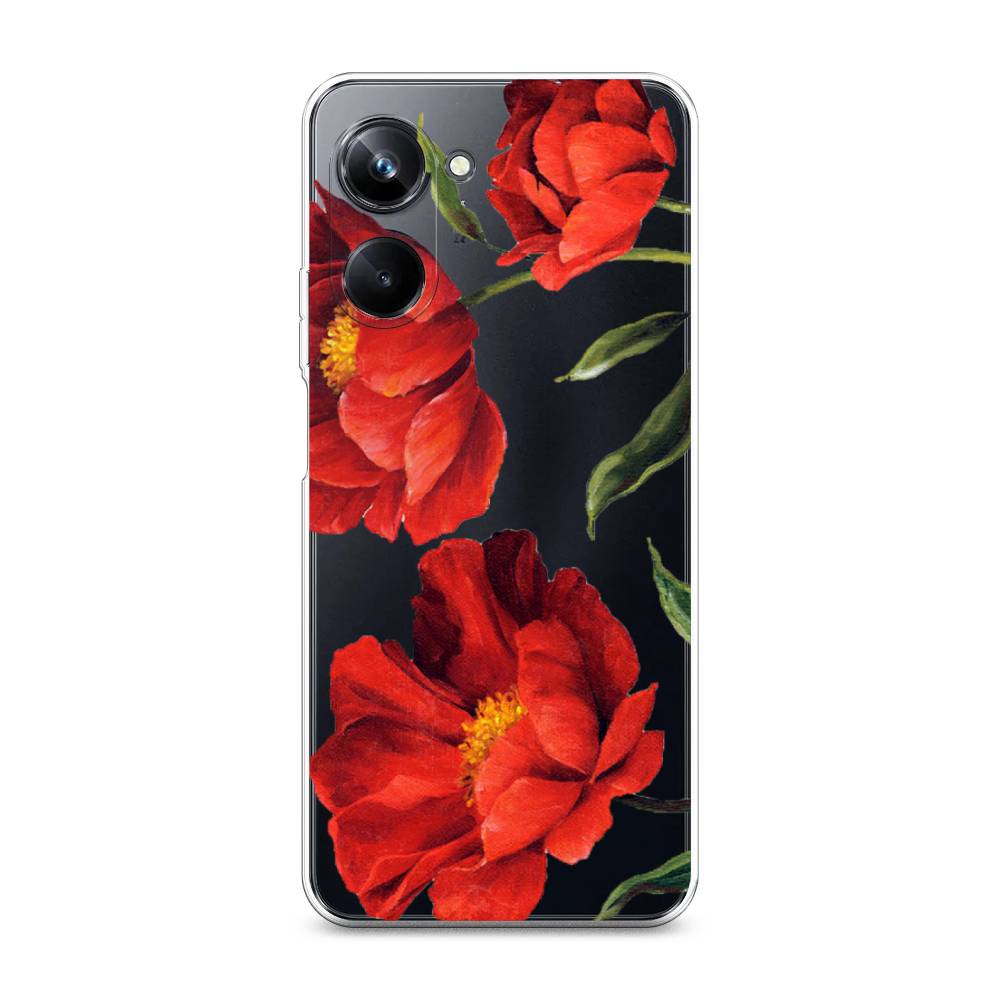 

Чехол Awog на Realme 10 Pro "Красные маки", Красный, 2512550-8