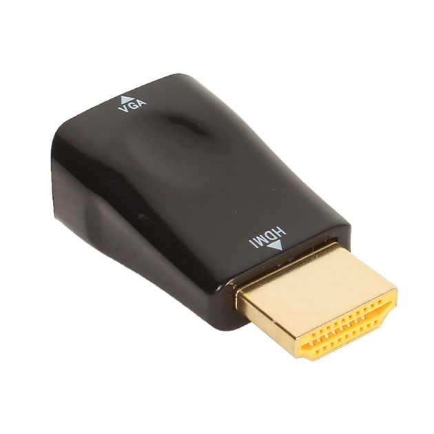 Переходник Orient HDMI-VGA, M-F Black (C116) черный