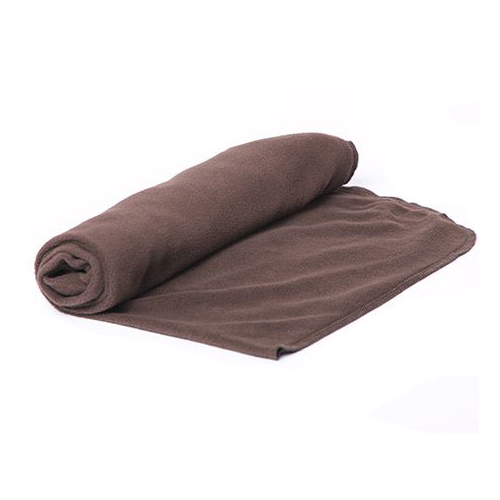 Одеяло для собак YORIKI флис, коричневый, 100x70 см