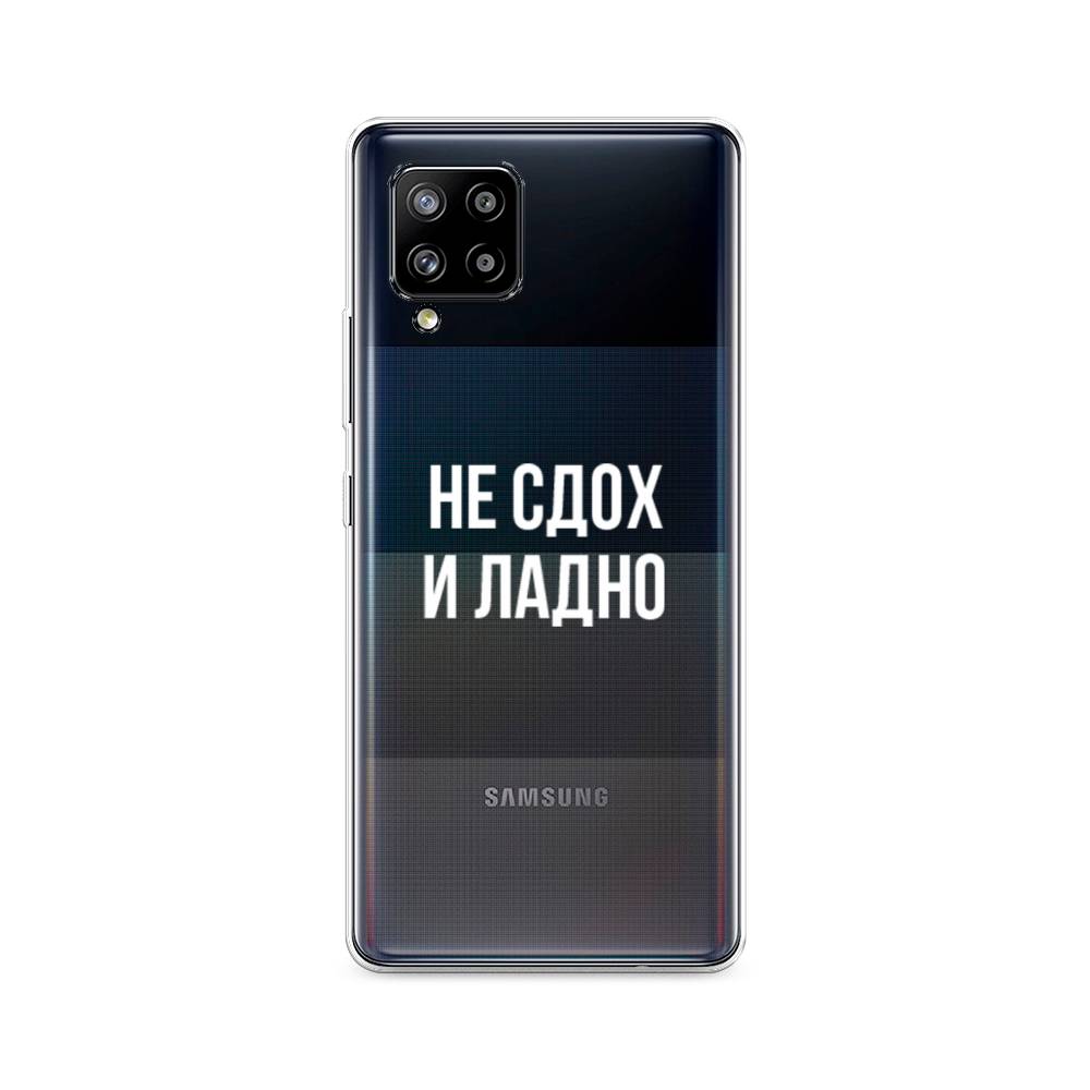 

Чехол Awog на Samsung Galaxy A42 / Самсунг A42 "Не сдох и ладно", Разноцветный, 2101750-6