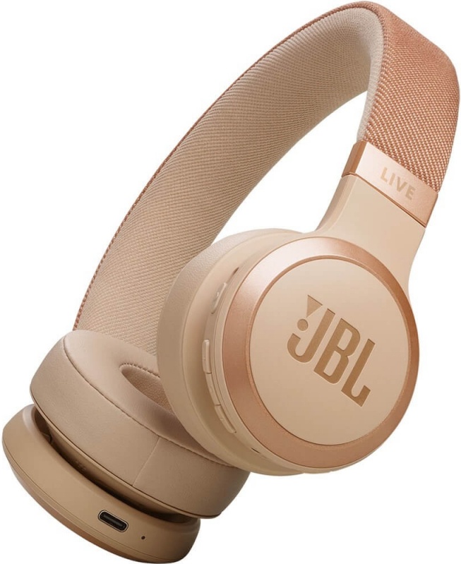 

Беспроводные/проводные наушники JBL Live 670NC бежевый, Live 670NC