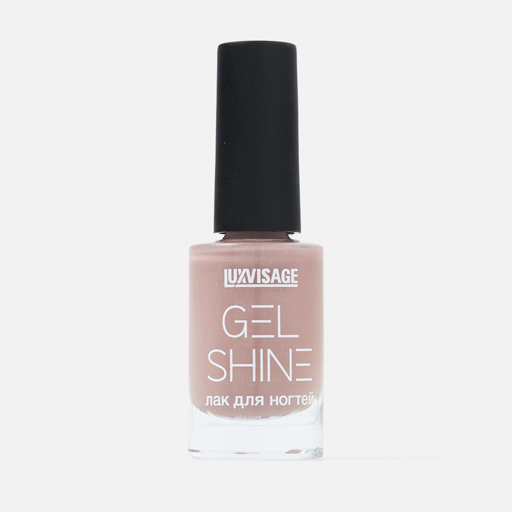 Лак для ногтей Luxvisage Gel Shine №103 Дымчатый бежевый с шиммером, 9 г