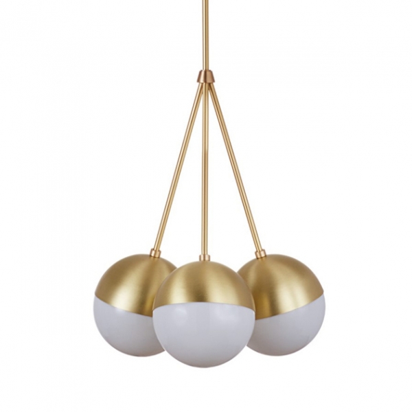 фото Подвесной светильник copper light chandelier 3 imperiumloft