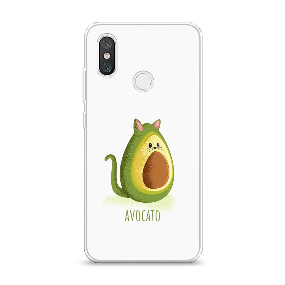 

Чехол Awog на Xiaomi Mi 8 "Avocato", Разноцветный, 33550-10