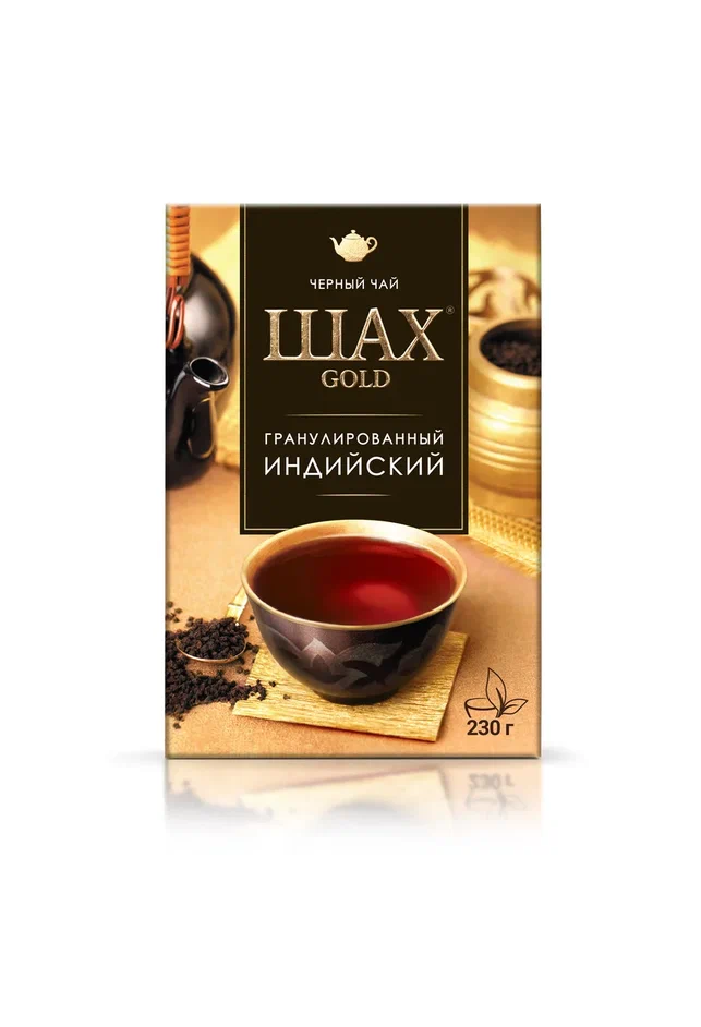 Чай чёрный Шах Gold Индийский гранулированный, 230 г