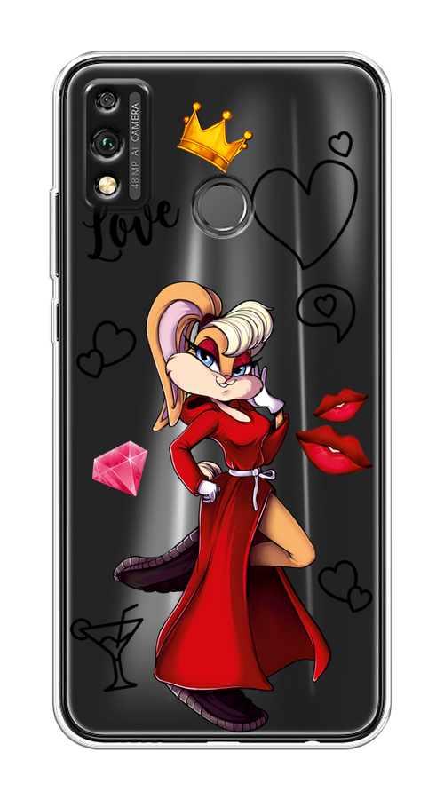 

Чехол на Honor 9X Lite "Rich Lola Bunny", Красный;бежевый;оранжевый, 6104250-6