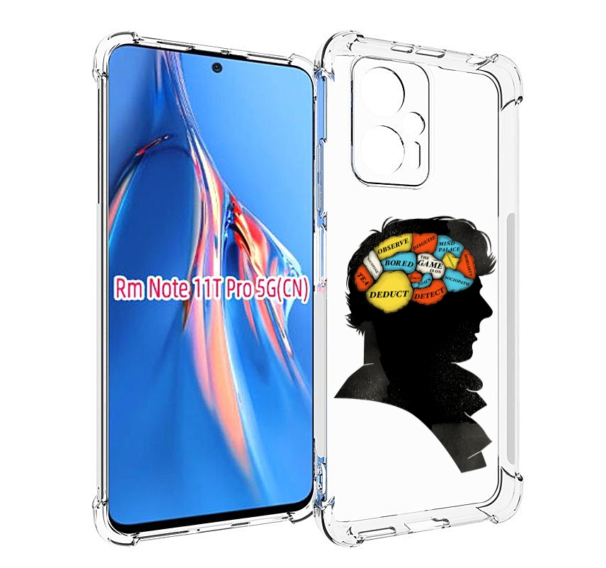 

Чехол MyPads темный рисунок для Xiaomi Redmi Note 11T Pro / 11T Pro Plus / Poco X4 GT п..., Прозрачный, Tocco