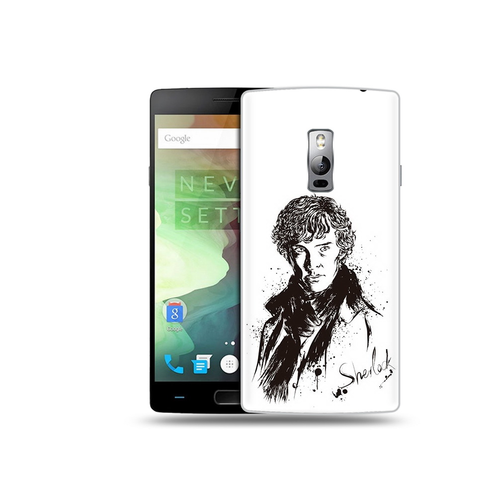 

Чехол MyPads Tocco для OnePlus 2 шерлок холмс портрет, Прозрачный, Tocco