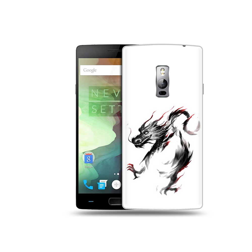 

Чехол MyPads Tocco для OnePlus 2 черный дракон, Прозрачный, Tocco