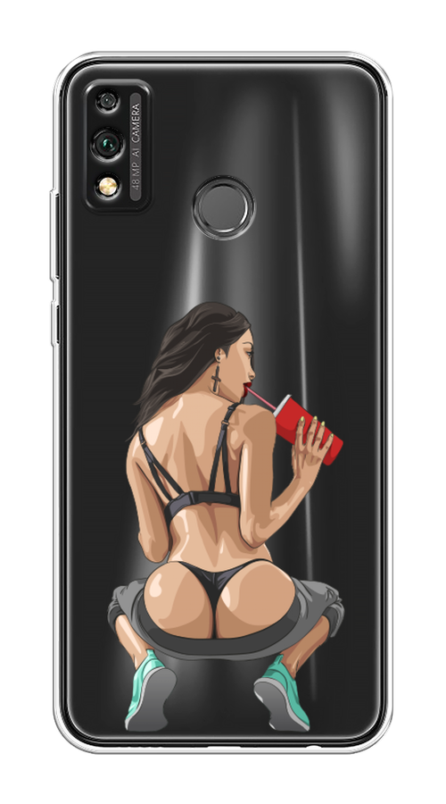 

Чехол на Honor 9X Lite "Сочные булочки", Бежевый;красный;черный, 6104250-6