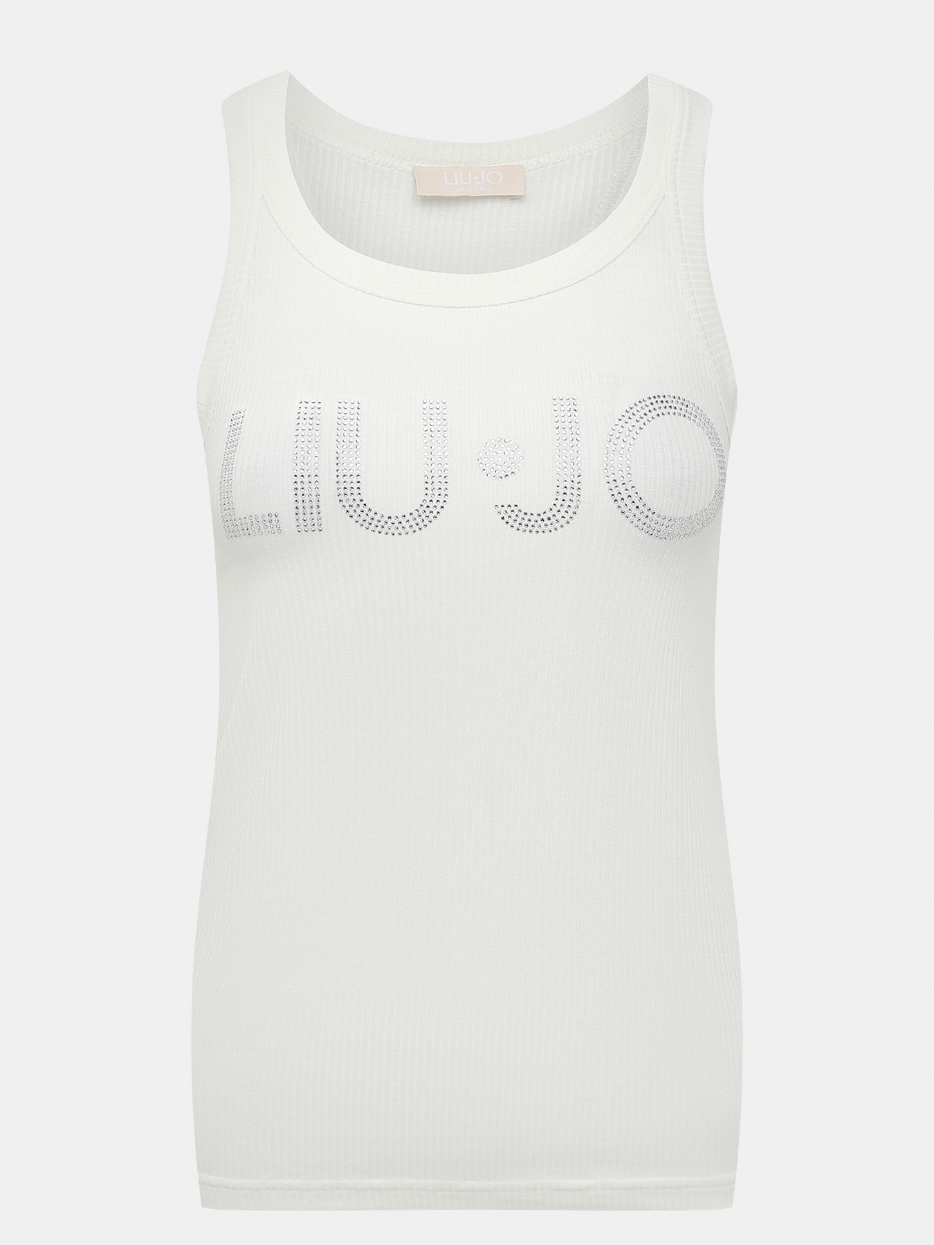 

Майка женская Liu Jo 480276 белая 42-44 RU, Белый, 480276
