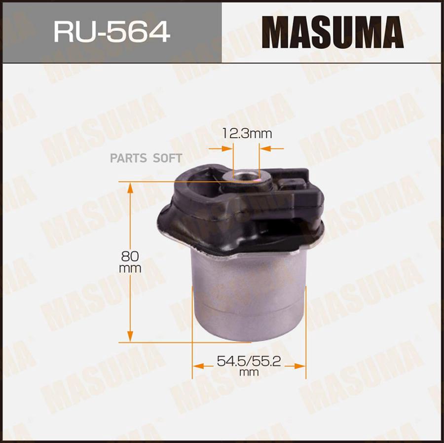 

Сайлентблок TOYOTA задн. MASUMA RU-564