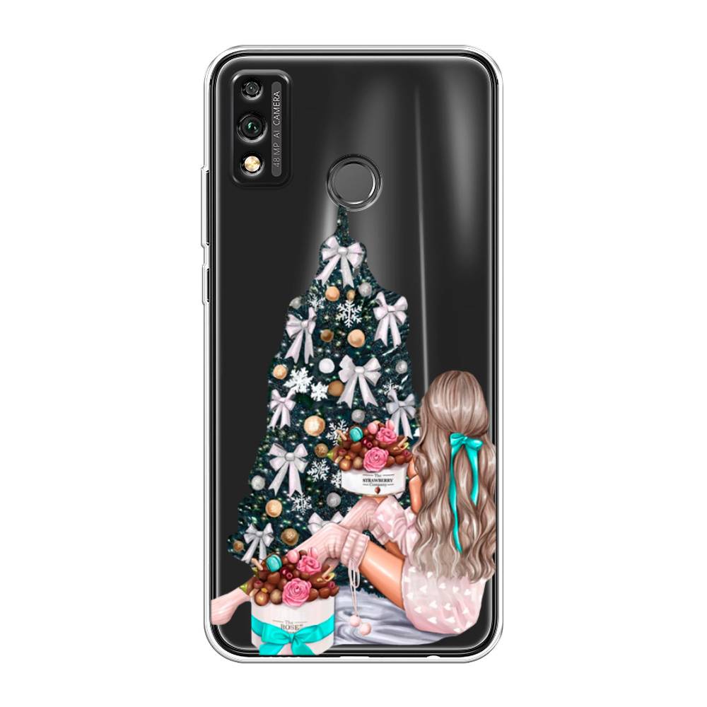 

Чехол на Honor 9X Lite "New Year", Зеленый;бежевый;голубой, 6104250-5
