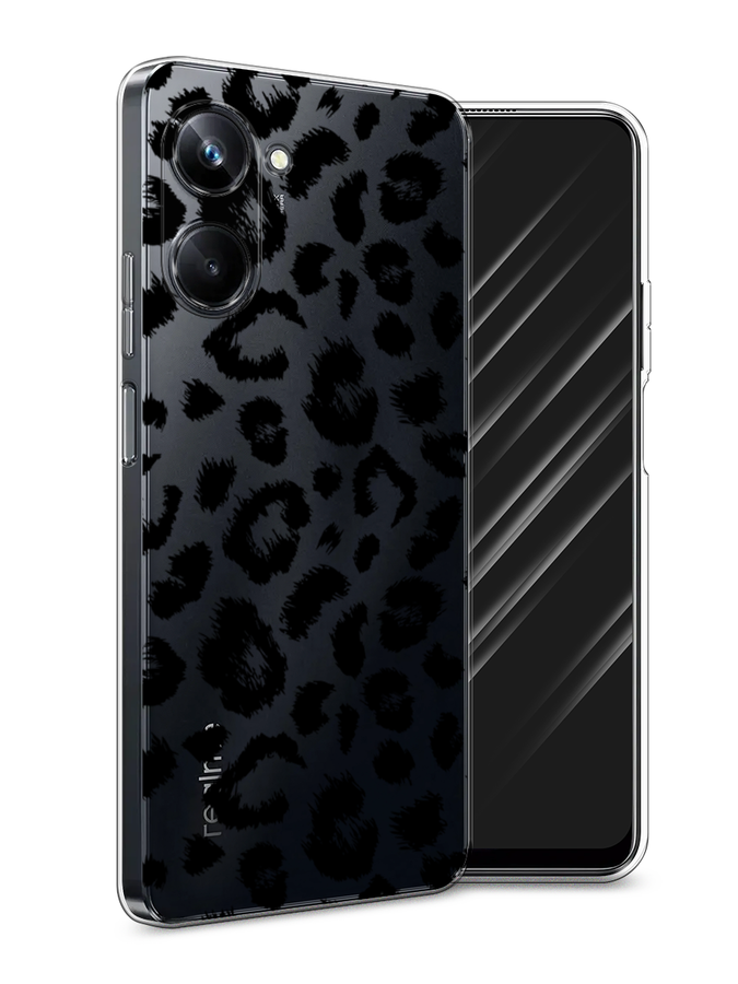 

Чехол Awog на Realme 10 Pro "Окрас леопарда фон", Черный, 2512550-2