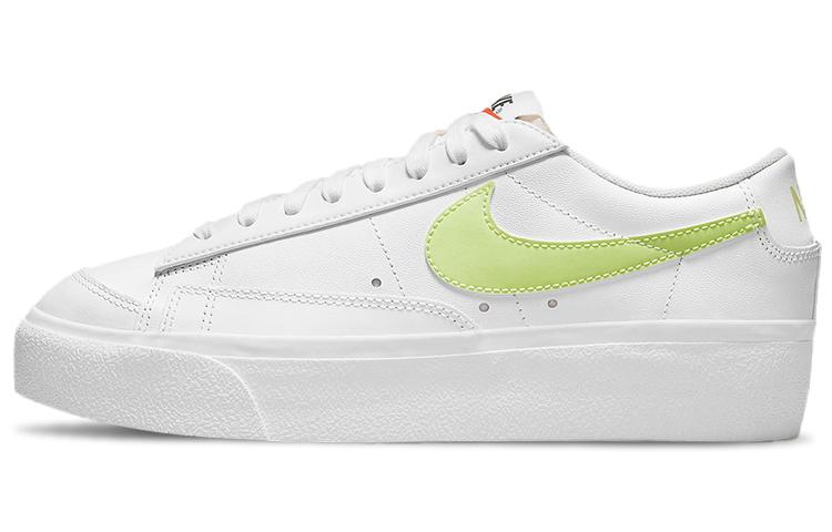 

Кеды унисекс Nike Blazer Low Platform белые 39 EU, Белый, Blazer Low Platform