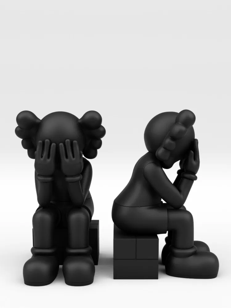 

Коллекционная фигурка KAWS, черный, коллекционная-фигурка-KAWS-черный