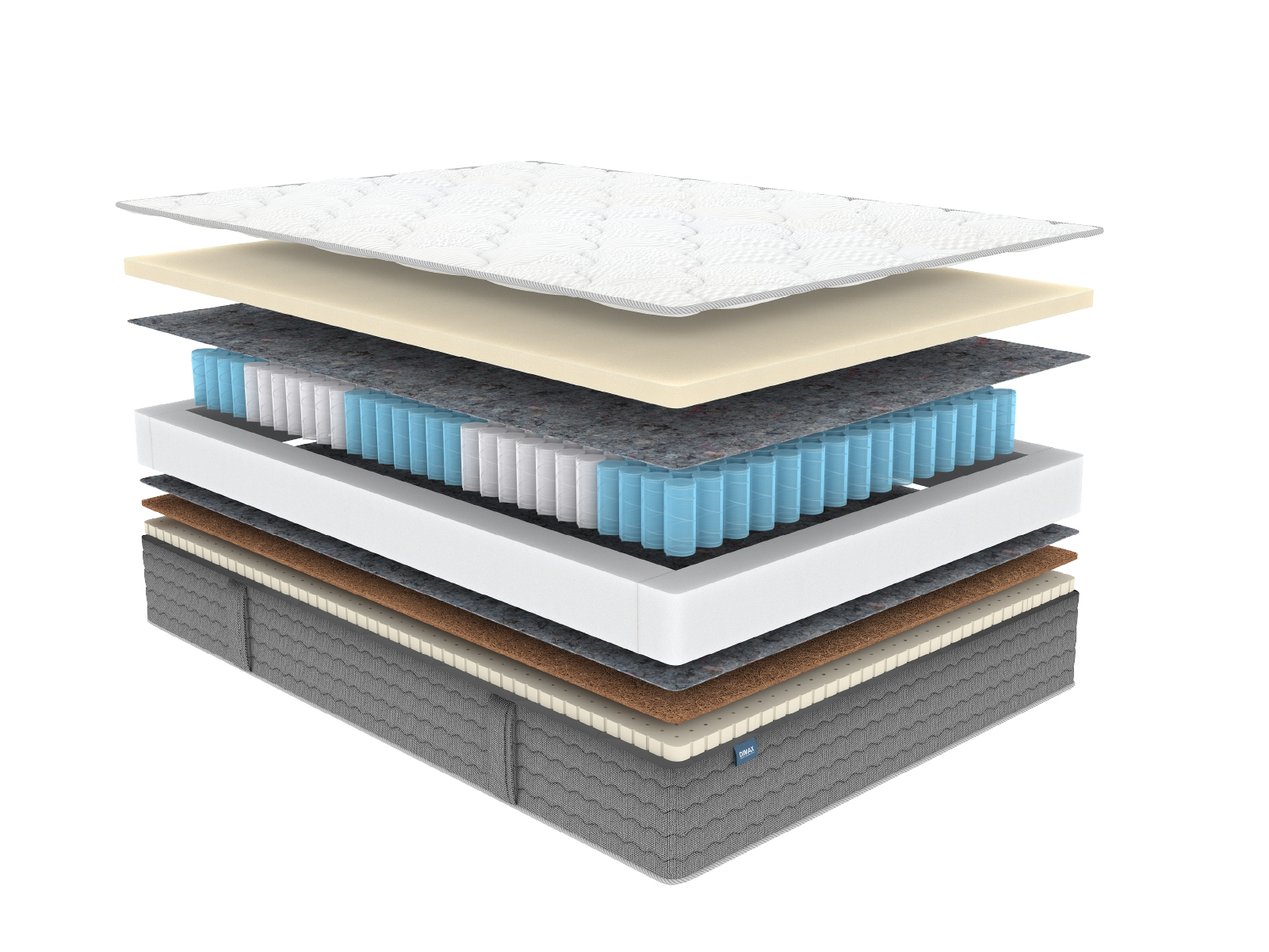 

Матрас Dimax Ок Медиум Мемо 165x205, Ок Медиум Мемо