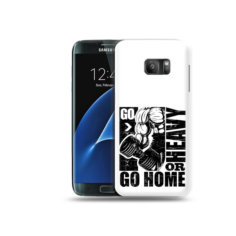 

Чехол MyPads Tocco для Samsung Galaxy S7 накаченные руки, Прозрачный, Tocco