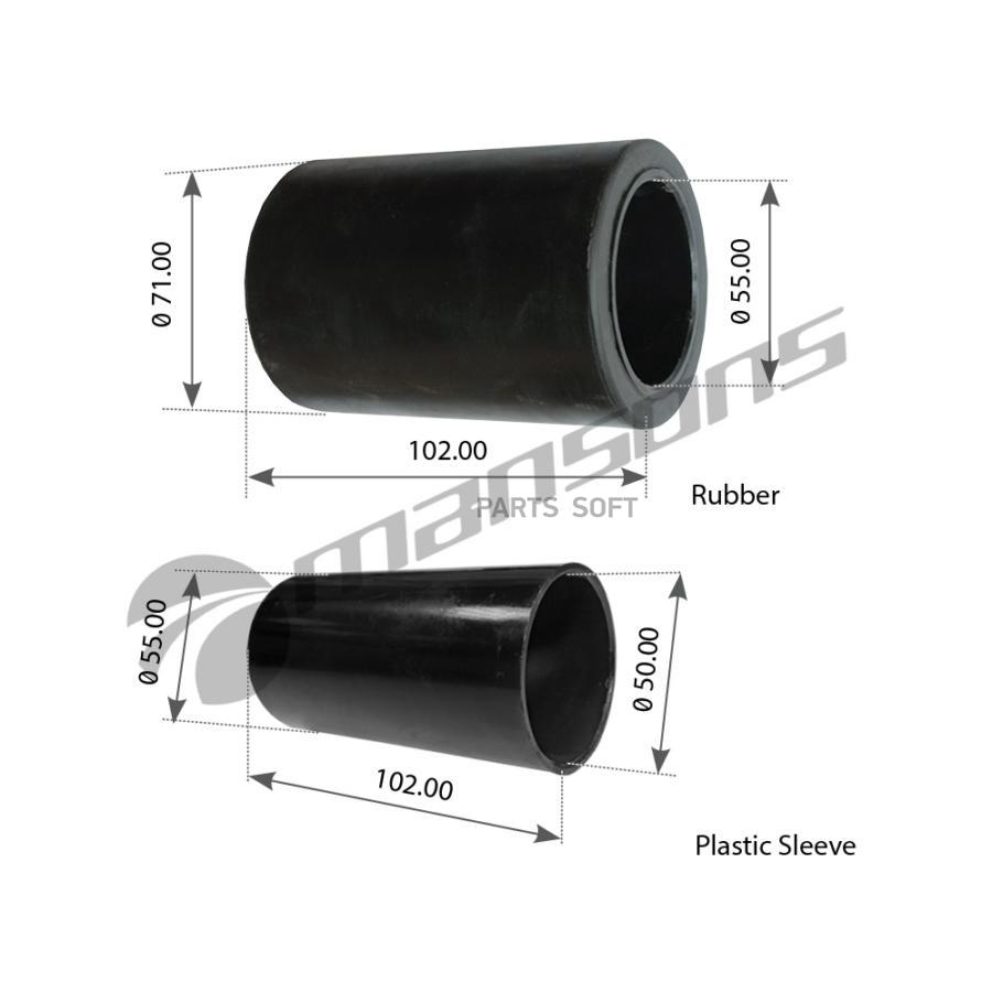 

400.008Mns Втулка Седла (Р) 2X Jost Jsk 36Av/37E;Volvo;Daf